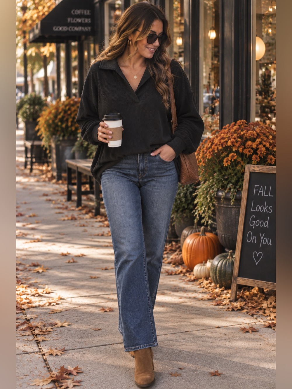 NWT Black Pullover Umgee Top